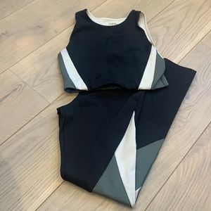 Zara girls activewear set